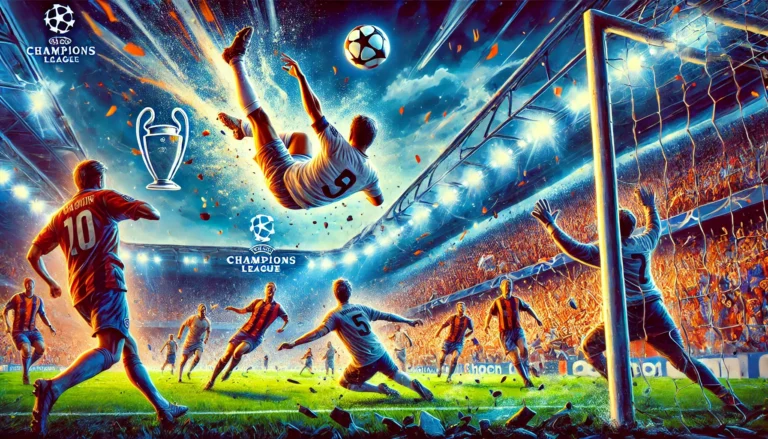 The best goals in UEFA Champions League