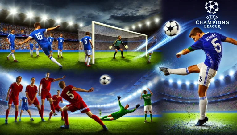 best free-kicks in UEFA Champions League history