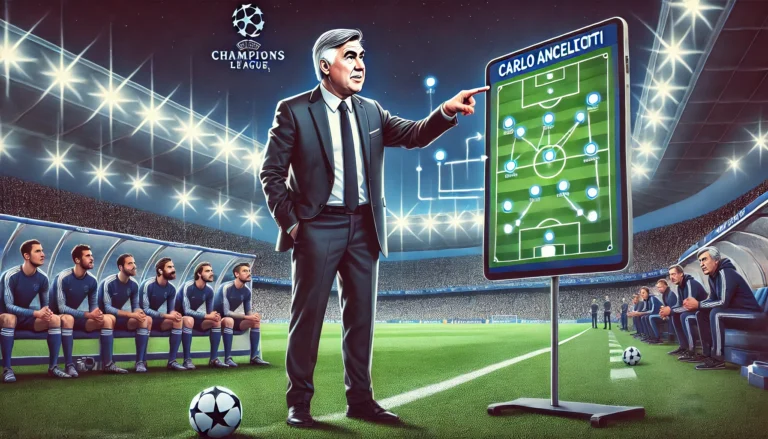 Carlo Ancelotti’s winning tactics in Champions League career