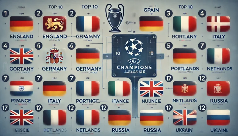 2022–23 UEFA Champions League: Association ranking