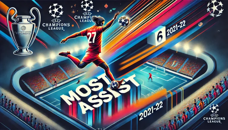 most assist in 2021-22 UEFA Champions League