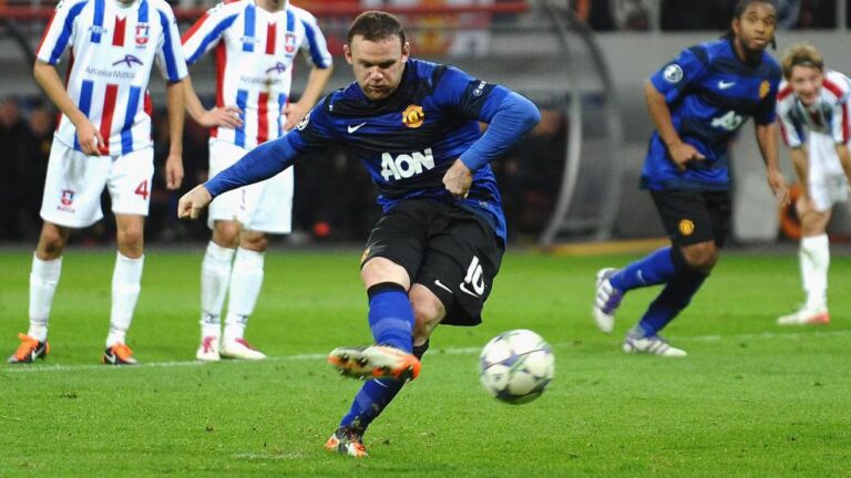 Players who have scored two penalty goals in a single Champions League