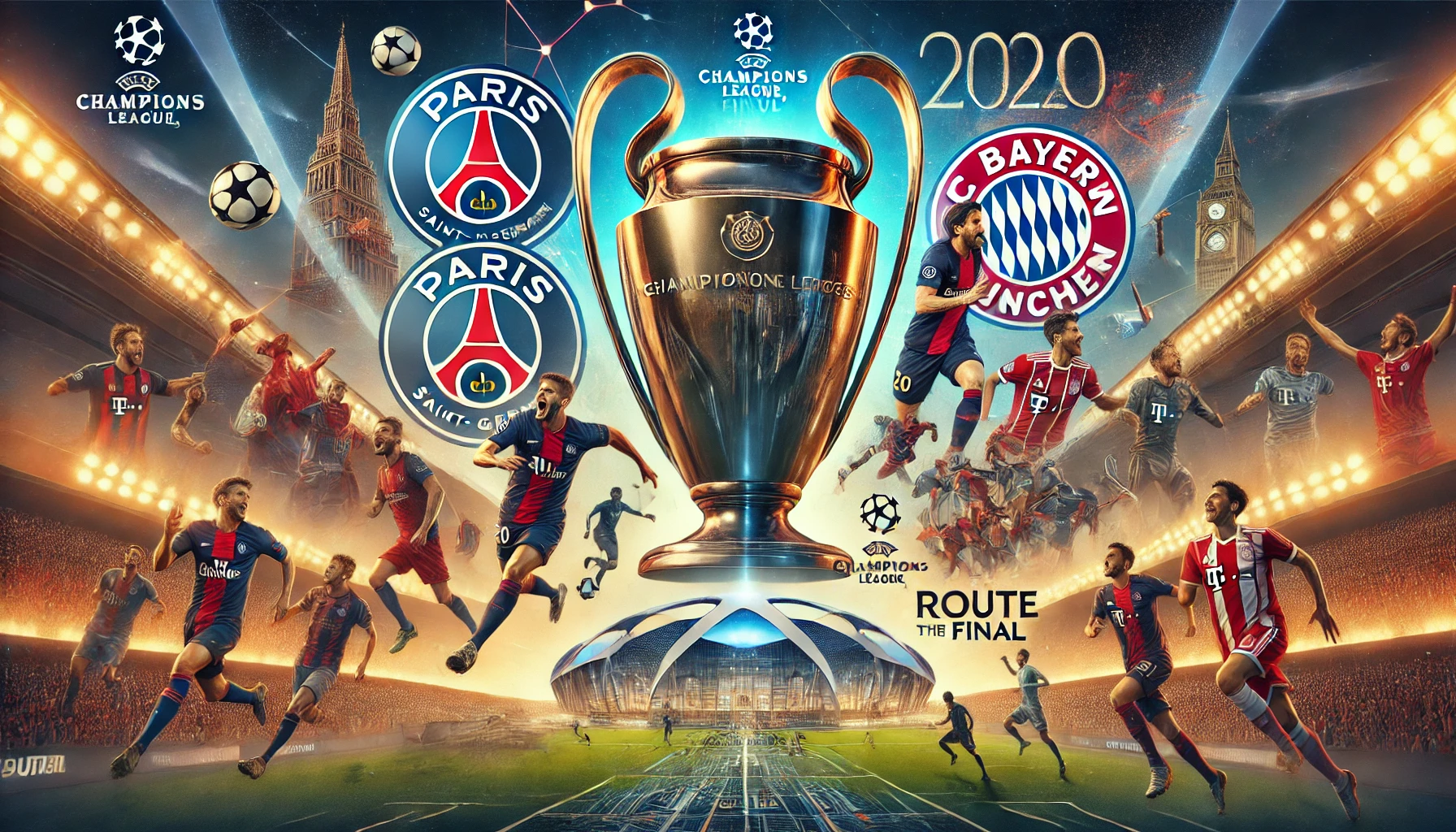 2020 UEFA Champions League final: Route to the final